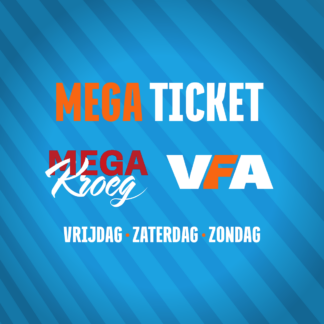 Mega-Ticket: Vrijdag, Zaterdag en Zondag